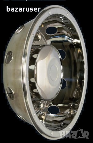 Тас Заден за Камион 22.5" - хром, снимка 1