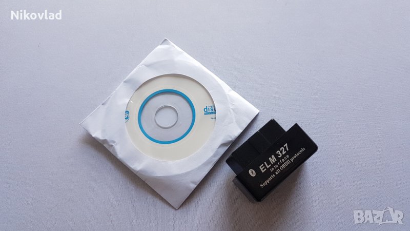Диагностика за автомобили OBD2 Bluetooth ELM 327, снимка 1