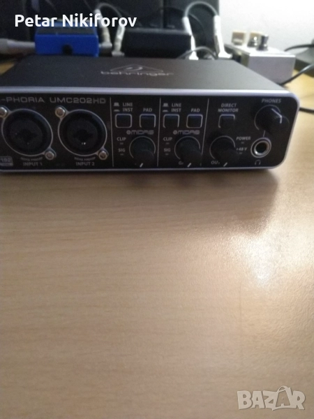 Продавам звукова карта Behringer UMC 202 HD, снимка 1