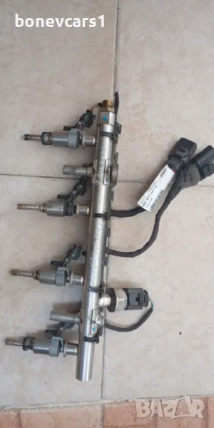 Рейка с дюзи и датчик  за ауди Q5 2,0 tfsi 2018 /06k1333    17A, снимка 1