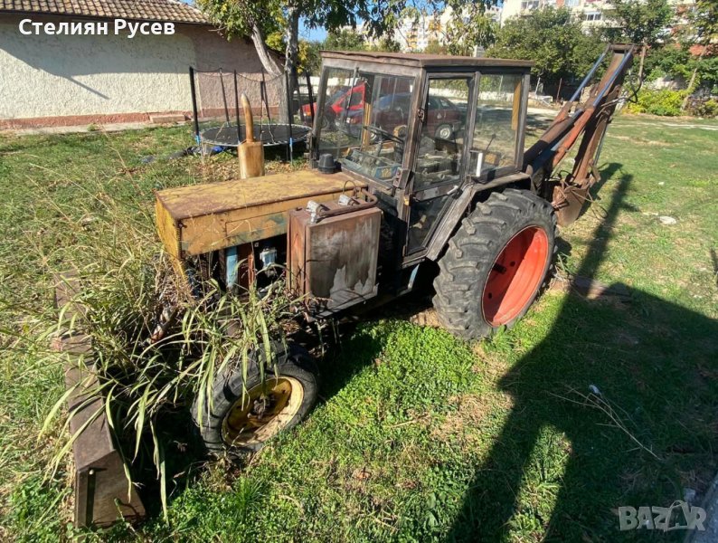 Булгар трактор комбиниран - гребло и кофа цена 7700 без документи -пали и работи като часовник намир, снимка 1