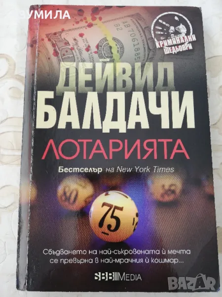 Лотарията - Дейвид Балдачи , снимка 1