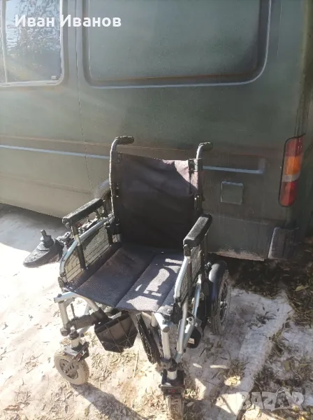 Инвалидна сгъваема електрическа количка , снимка 1