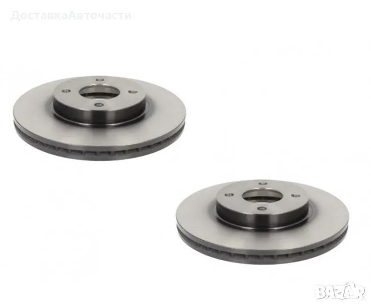 Предни спирачни дискове DF6430 Nissan Micra Note, снимка 1