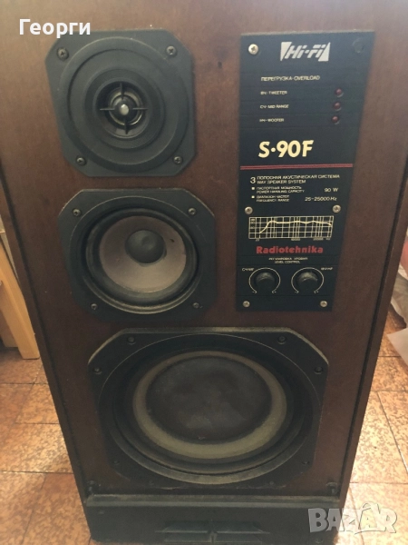 Тонколони RadioTehnika S90F S30B Sony, снимка 1