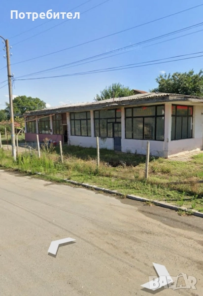 Продава се търговски имот в центъра на с. Кликач, общ. Карнобат, обл. Бургас , снимка 1