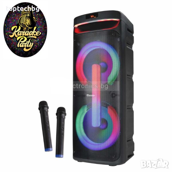 Караоке Тонколона Thunder THS-B1021 2 x 10″ инча, снимка 1
