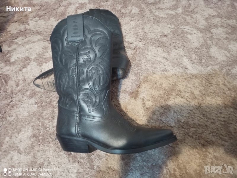 ALAMO-испански каубойски ботуши 36 номер-телешка кожа, снимка 1