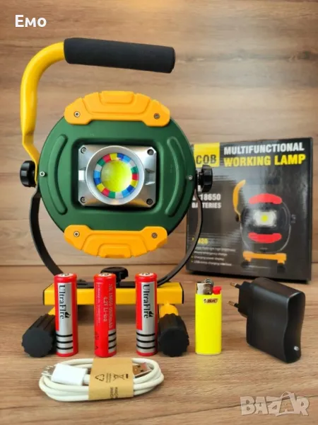 Презареждаща се LED работна лампа, снимка 1
