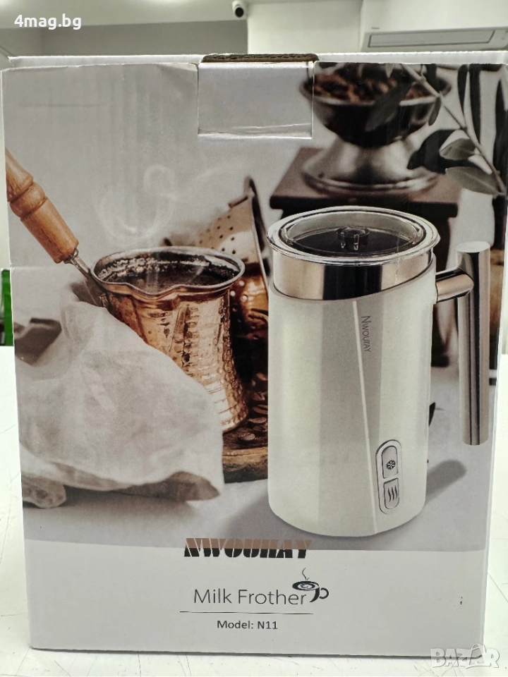 електрически уред за разпенване и затопляне на мляко, снимка 1