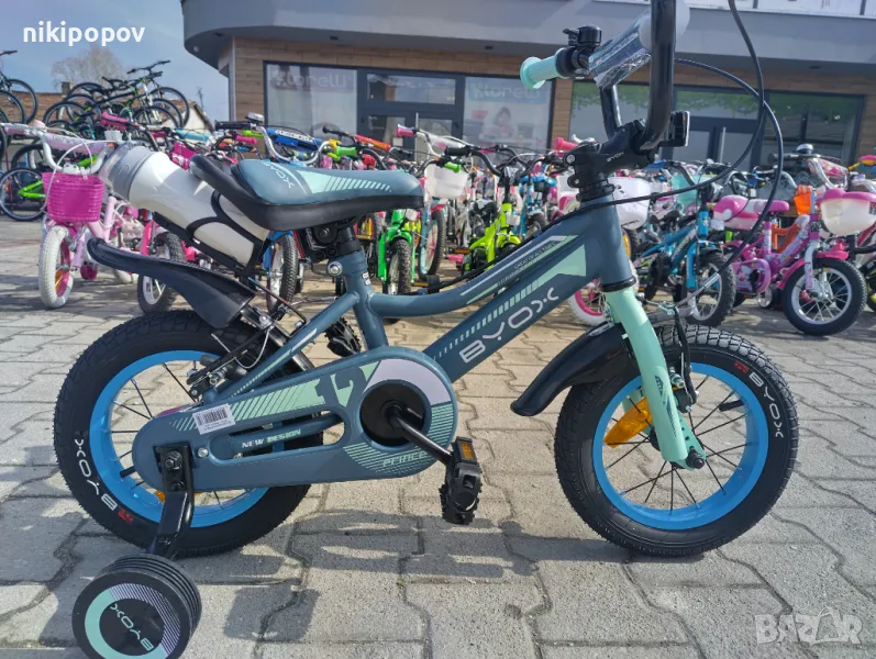 BYOX Велосипед 12" PRINCE сив, снимка 1