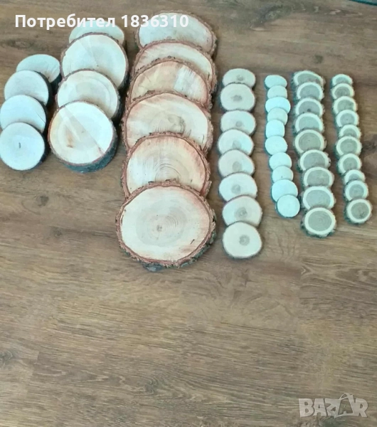 Дървени шайби, снимка 1