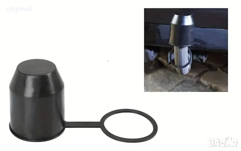 Капачка за теглич, със закрепващо ухо против изгубване, снимка 1