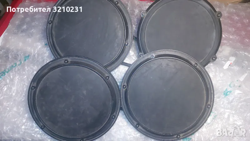 Падове за електронни барабани 4бр., снимка 1