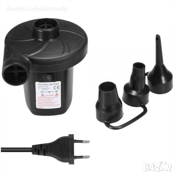 Попомпа за надуване и изсмукване на въздуха,3 накраиника 220-250 волта, 35W, снимка 1