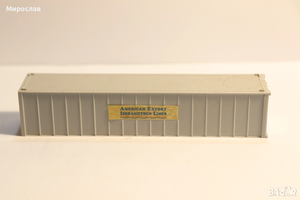 WIKING 1:87 H0 ФУРГОН КОНТЕЙНЕР КАМИОН TIR МОДЕЛ КОЛИЧКА, снимка 1