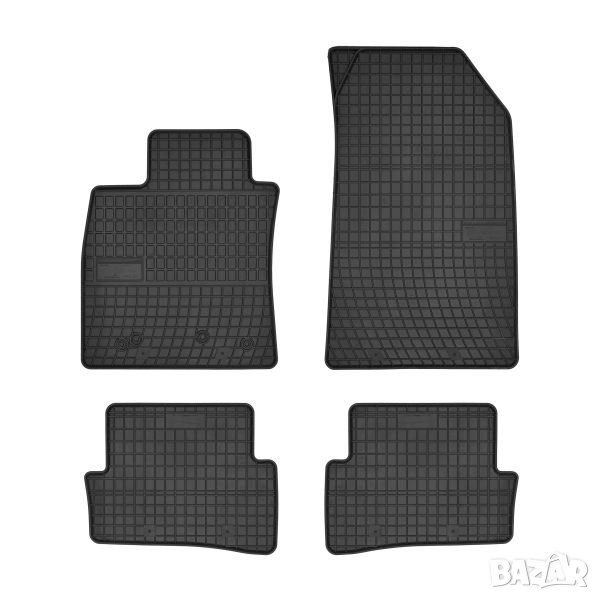 Renault Clio 4 / Гумени стелки за Рено Клио 4 11.2012-06.2019, снимка 1