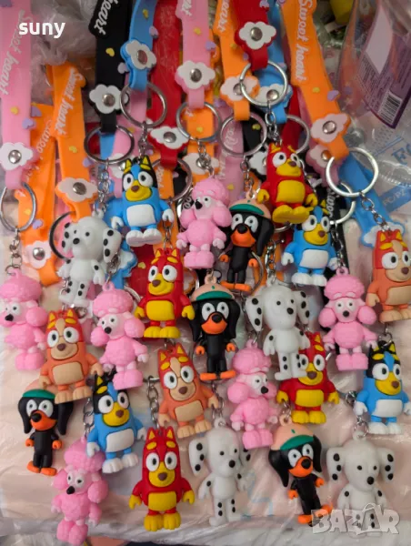 Ключодържател Бинго и Блуи, снимка 1