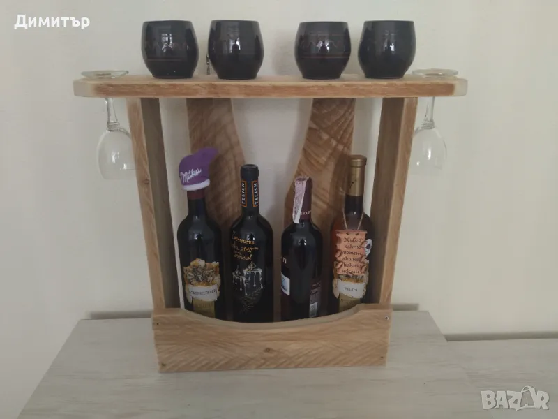 Дървена етажерка в Ретро стил !, снимка 1