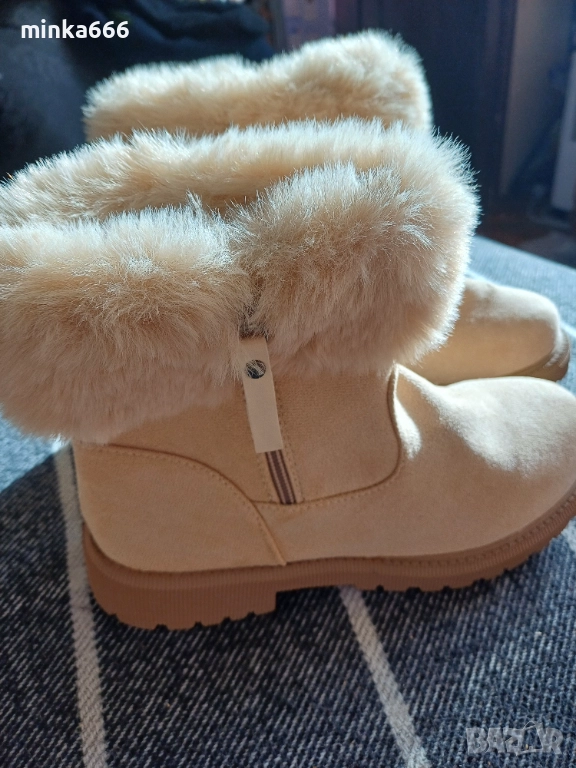 Топли боти с пух., снимка 1