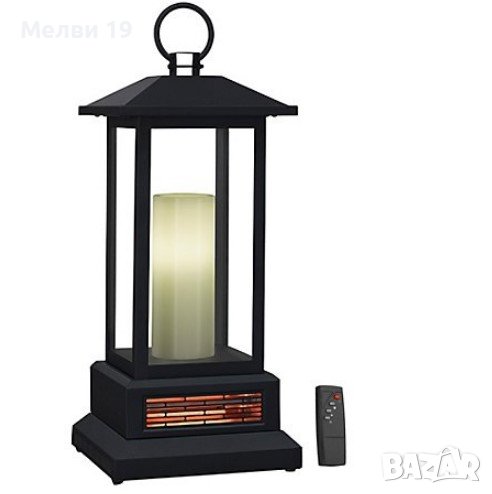 Декоративен фенер Twin-Star, функция за инфрачервено кварцово отопление, снимка 1