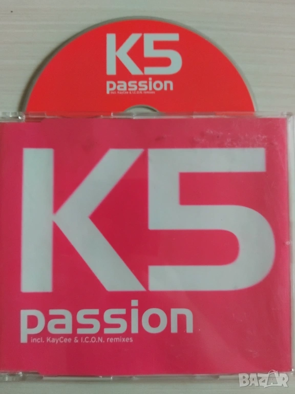 K5 ‎– Passion - оригинален диск музика, снимка 1