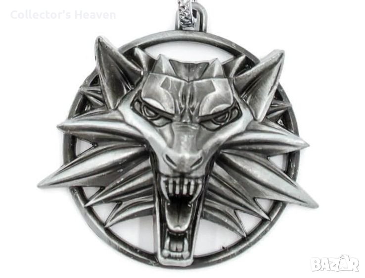 The Witcher Medallion Rpg Redefined Вещерът оригинален медальон от играта, снимка 1