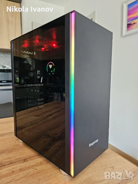 PC intel core i9 11900KF 5.30 Ghz | RTX 3070 | 32GB RAM | 1TB SSD + 1TB HDD|Windows 11|Water cooling, снимка 1