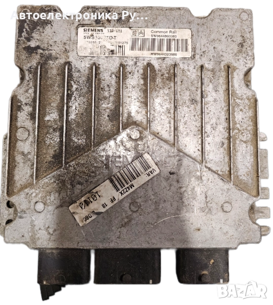 компютър CITROEN, PEUGEOT 2.0 HDI SIEMENS ,5WS40025D-T, 5WS40025DT, SW9644860380, HW9644323980, снимка 1
