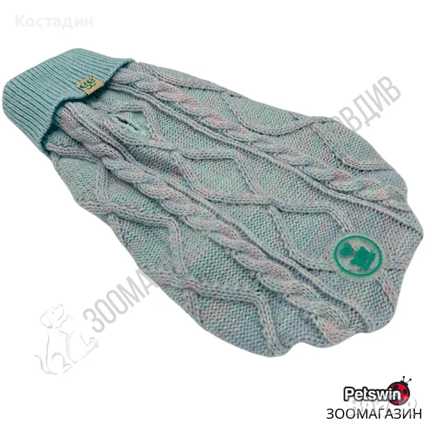 Пуловер за Куче/Коте - 7 размера - Mille - Синя разцветка - Freedog, снимка 1