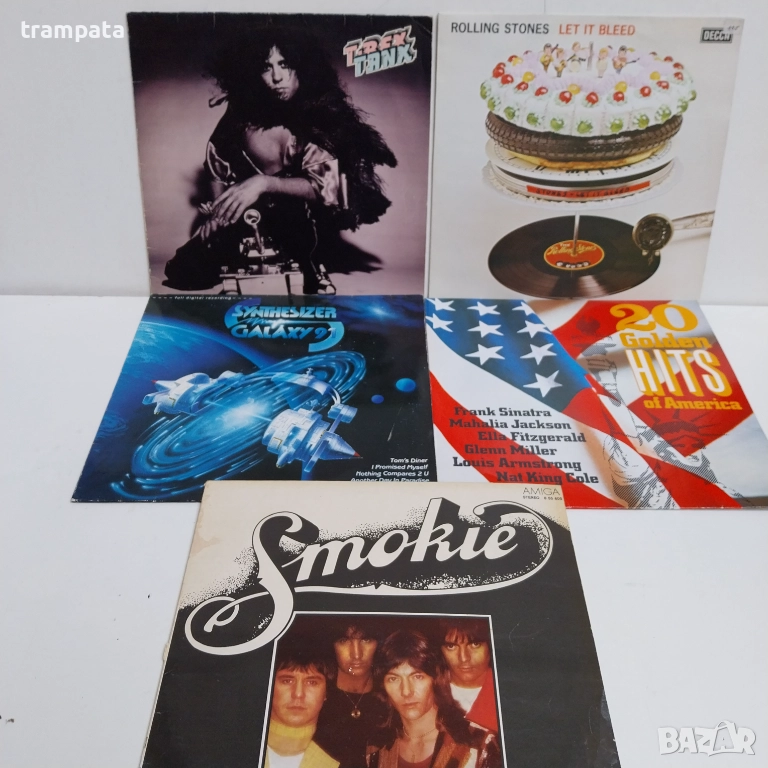 НАЙ ДОБРАТА ОФЕРТА Пакет 5 бр. Грамофонни плочи , снимка 1