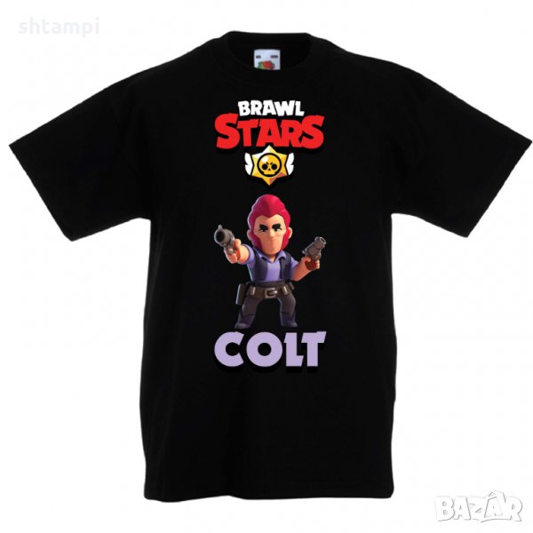 Детска тениска Colt 4 брол старс Brawl Stars, снимка 1