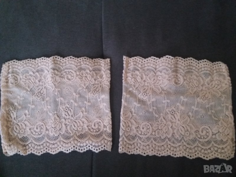 Силиконови ленти за крака от дантела нови, снимка 1