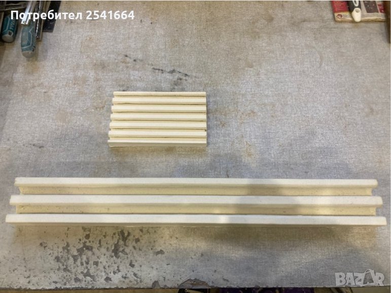 Керамични двуцевки 60 см, снимка 1