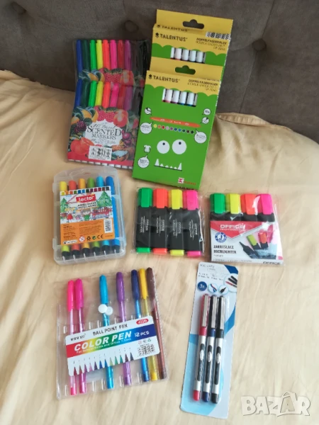 Нови флумастри, тънкописци, маркери, цветни химикали , снимка 1