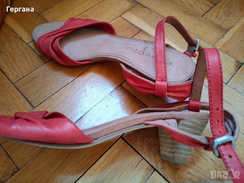 Червени сандали на Marc OPolo, снимка 1