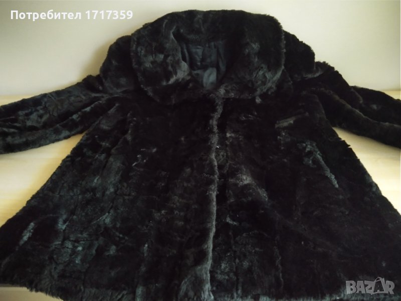 Дамско палто -еко косъм, снимка 1