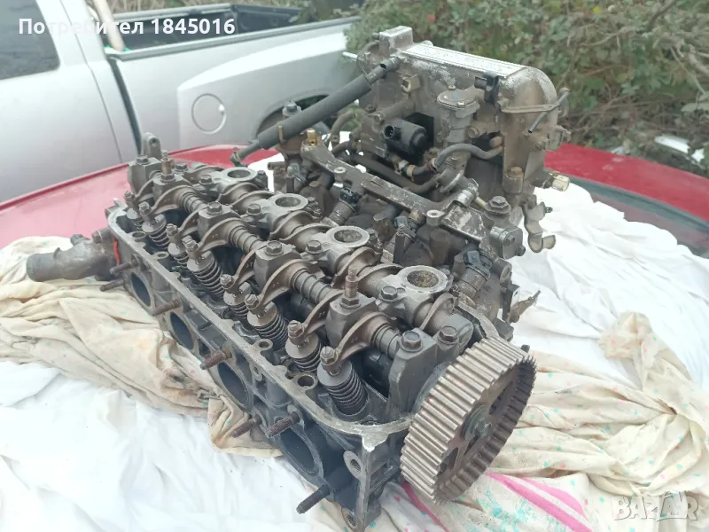 Оборудвана глава със всмукател и инжектори за Хонда 2.0 F20A4, снимка 1