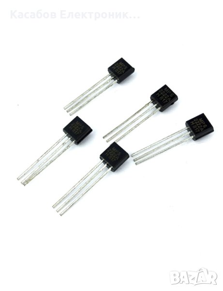 Транзистори 2N2222 NPN 5бр., снимка 1