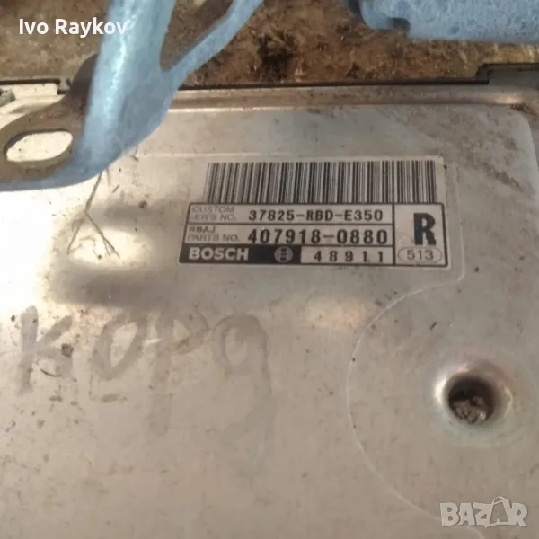 ECU , Honda Accord 2004 Diesel , 407918-0880, 37820-RBD-E33, снимка 1