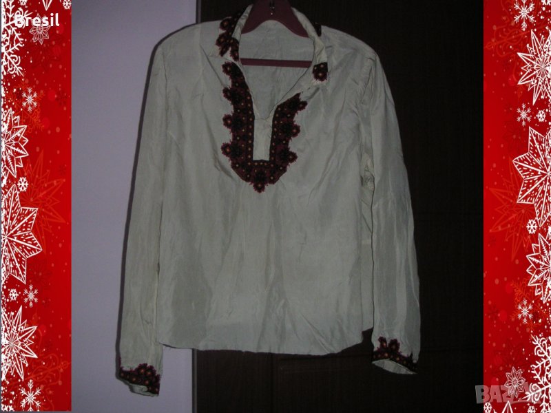 Истинска Народна носия - коприна с ръчна бродерия Отличен подарък, снимка 1