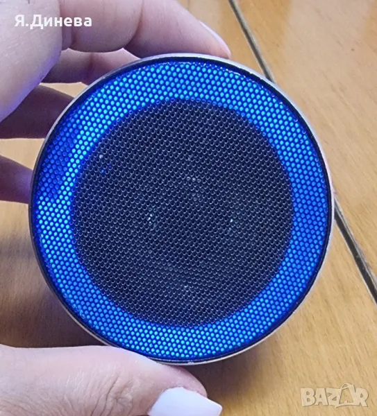 Bluetooth колонка с цветомузика , снимка 1