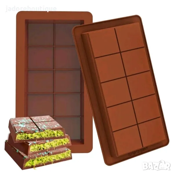 Силиконов молд за дубайски шоколад, снимка 1
