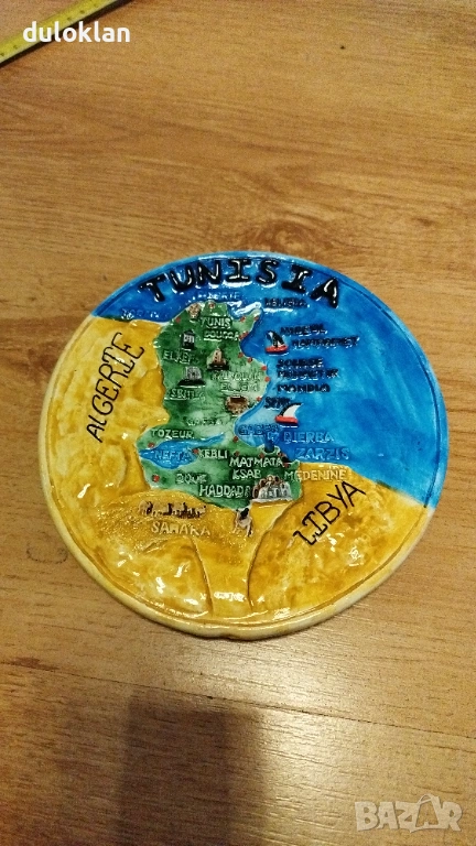 Декоративна чиния от Тунис, снимка 1