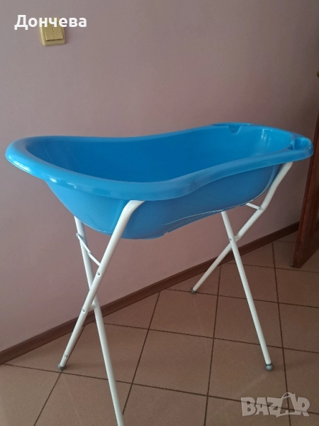 Само за гр. Бургас - Бебешко корито(вана) със стойка, снимка 1