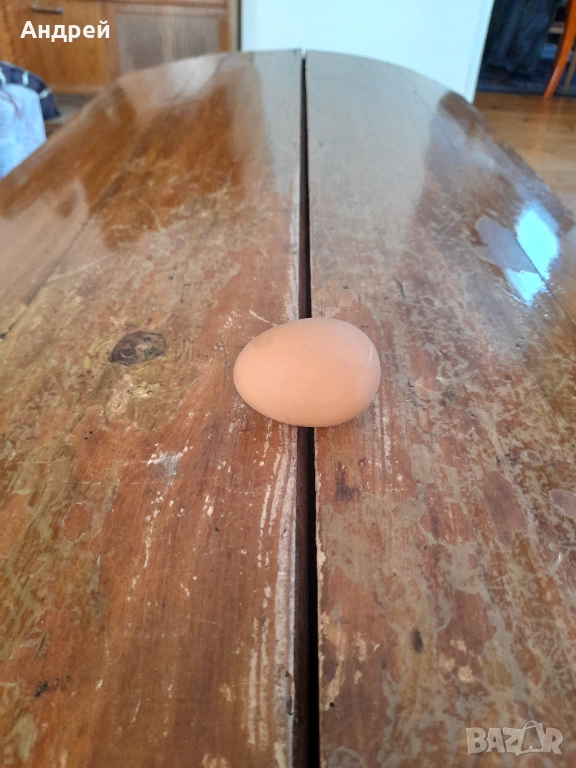 Старо дървено яйце #14, снимка 1