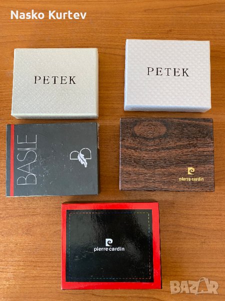 Мъжки портмонета PETEK, Basie и Pierre Cardin, снимка 1