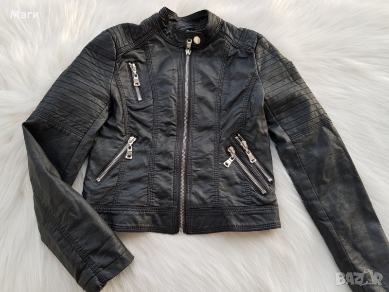 Кожено яке 9-10 години , снимка 1
