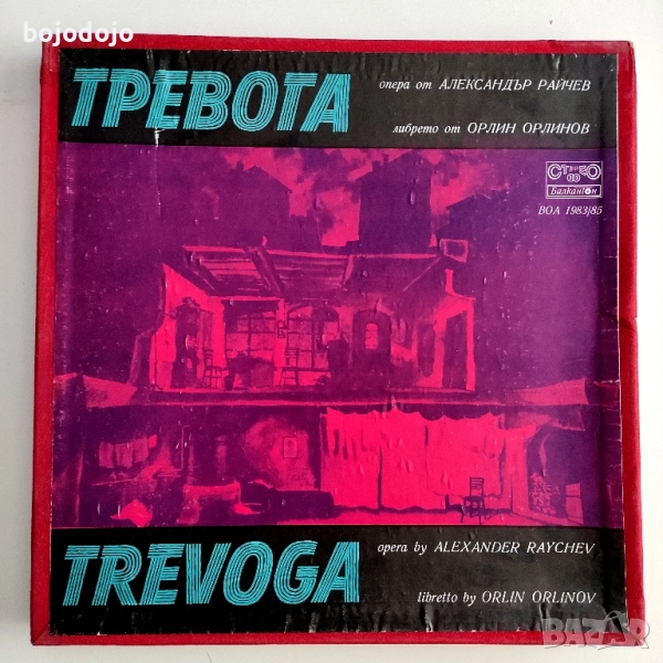 Тревога - опера от Александър Райчев , снимка 1