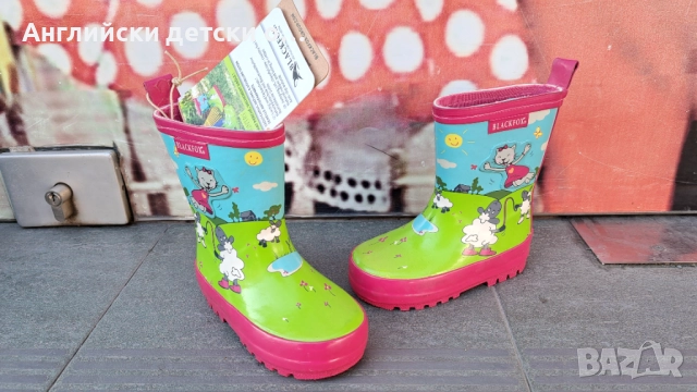 Английски детски гумени ботуши, снимка 5 - Детски боти и ботуши - 52412548